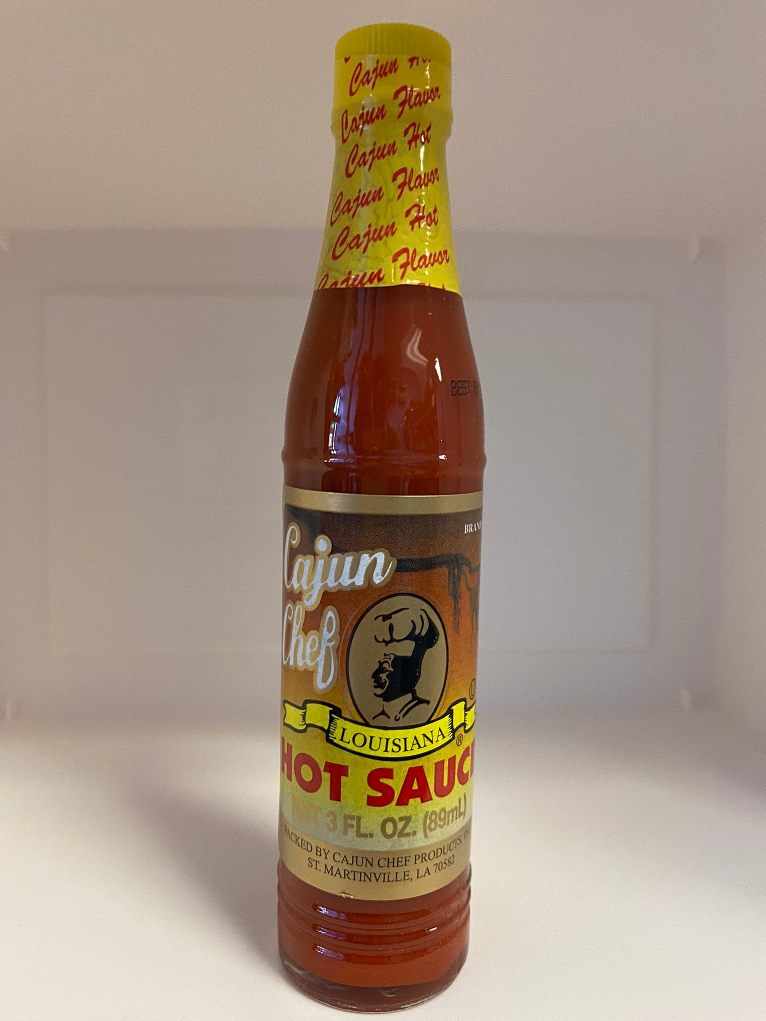 Cajun Chef Louisiana Hot Sauce 3 oz